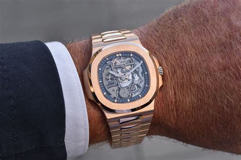 patek philippe skeleton nautilus.